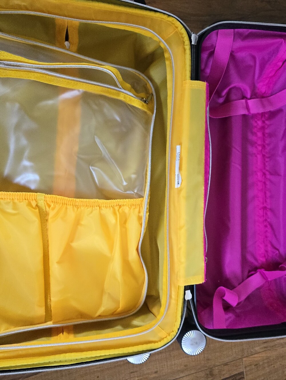 SJP Shoe Flowers Spinner Carry On W Packing Cubes - Picture 6 of 8